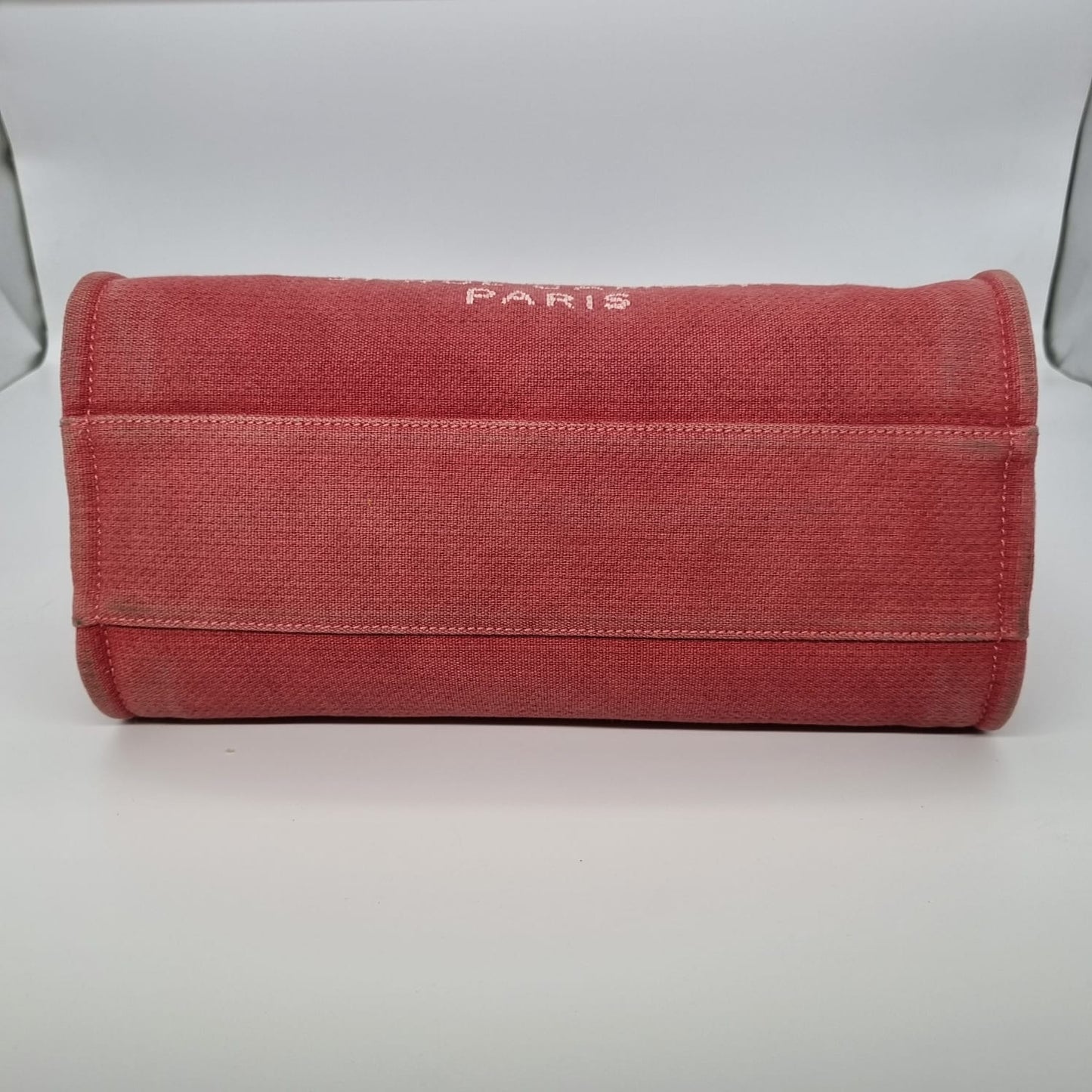 Chanel Deauville Canvas Red SHW #20