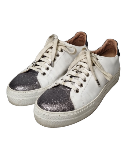 Altiebassi Sneakers White Glitter