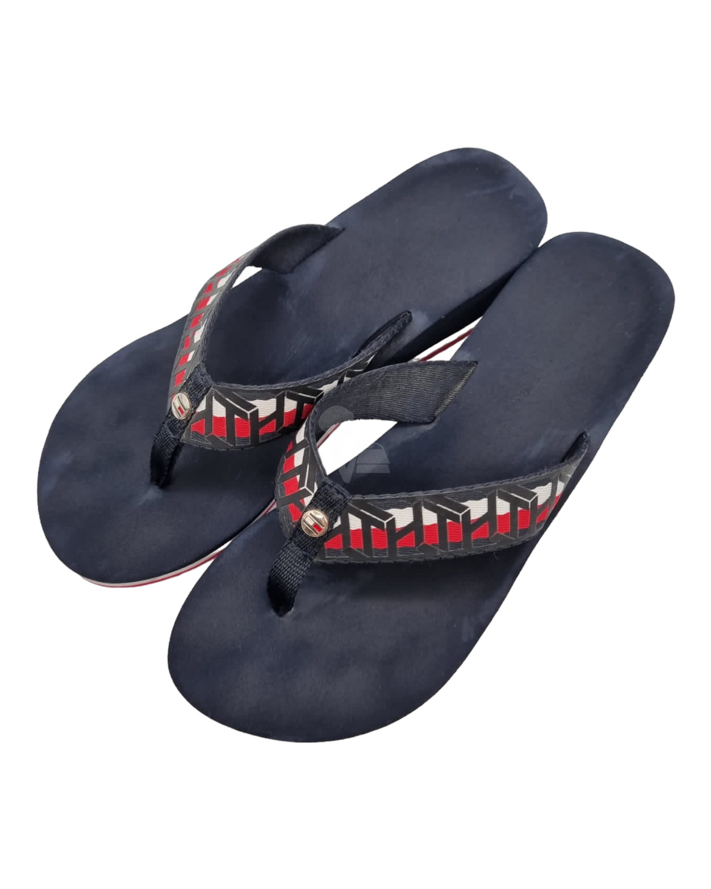 Tommy Hilfiger Woven Webbing Sandals Navy insole 25,5