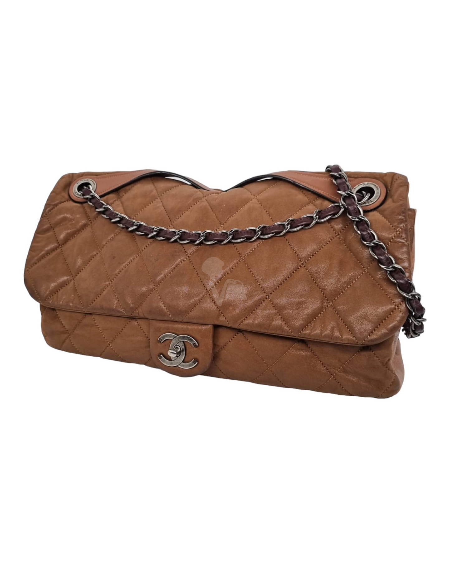 Chanel Flap In The Mix Calfskin Camel RHW #14