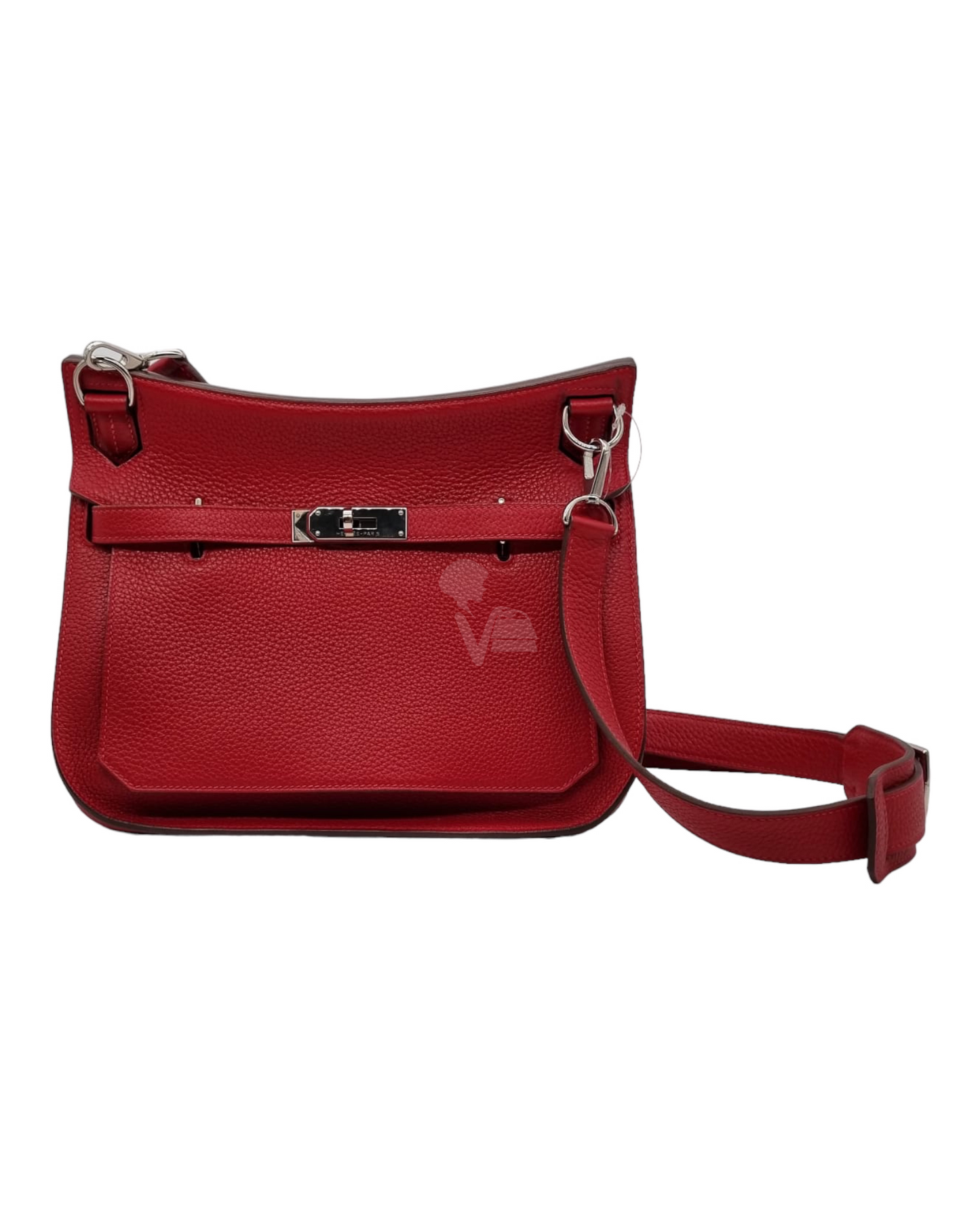 Hermes Jypsiere 28 Rouge Piment Clemence #P 2012 Size 28x12x23