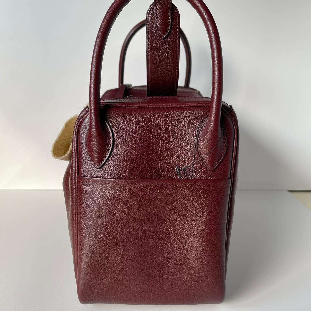 Hermes Lindy 30 Ever Color Bordeaux #C 2018