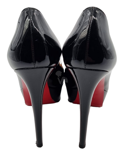 Christian Louboutin Bianca Patent Calf Black Size 38,5/25