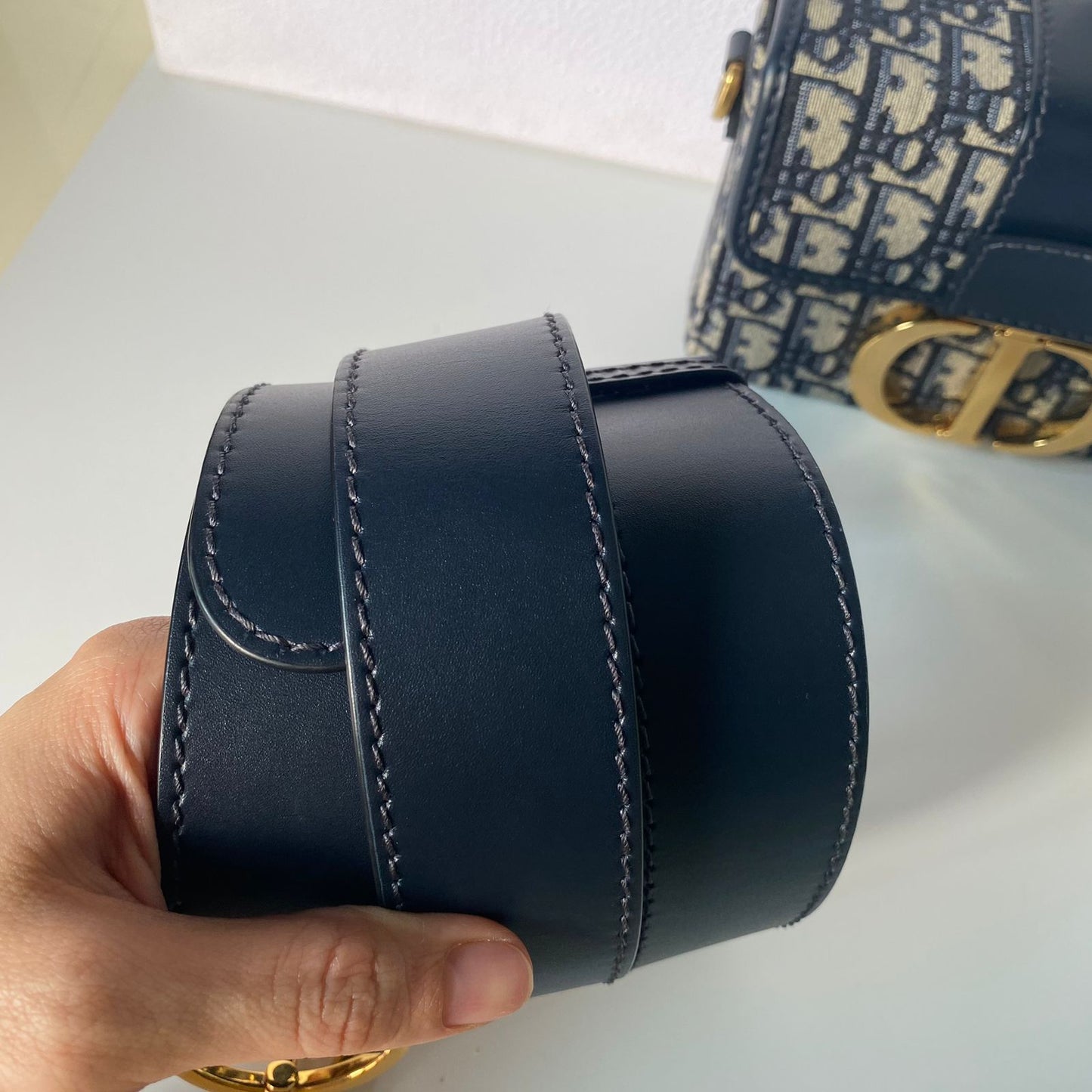 Dior Oblique 30 Montaigne Navy 2020