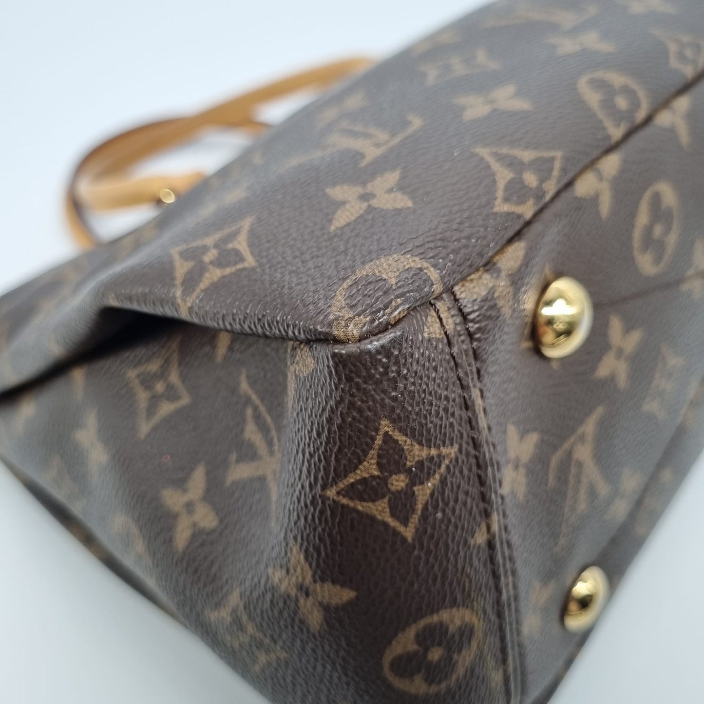 Louis Vitton Pallas Monogram Safran 2013 Size 34x13x26