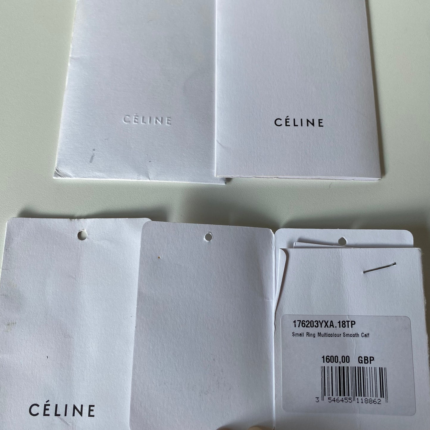 Celine Summer Handbag Tricolor Size