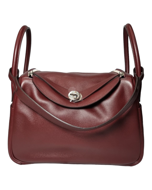 Hermes Lindy 30 Ever Color Bordeaux #C 2018