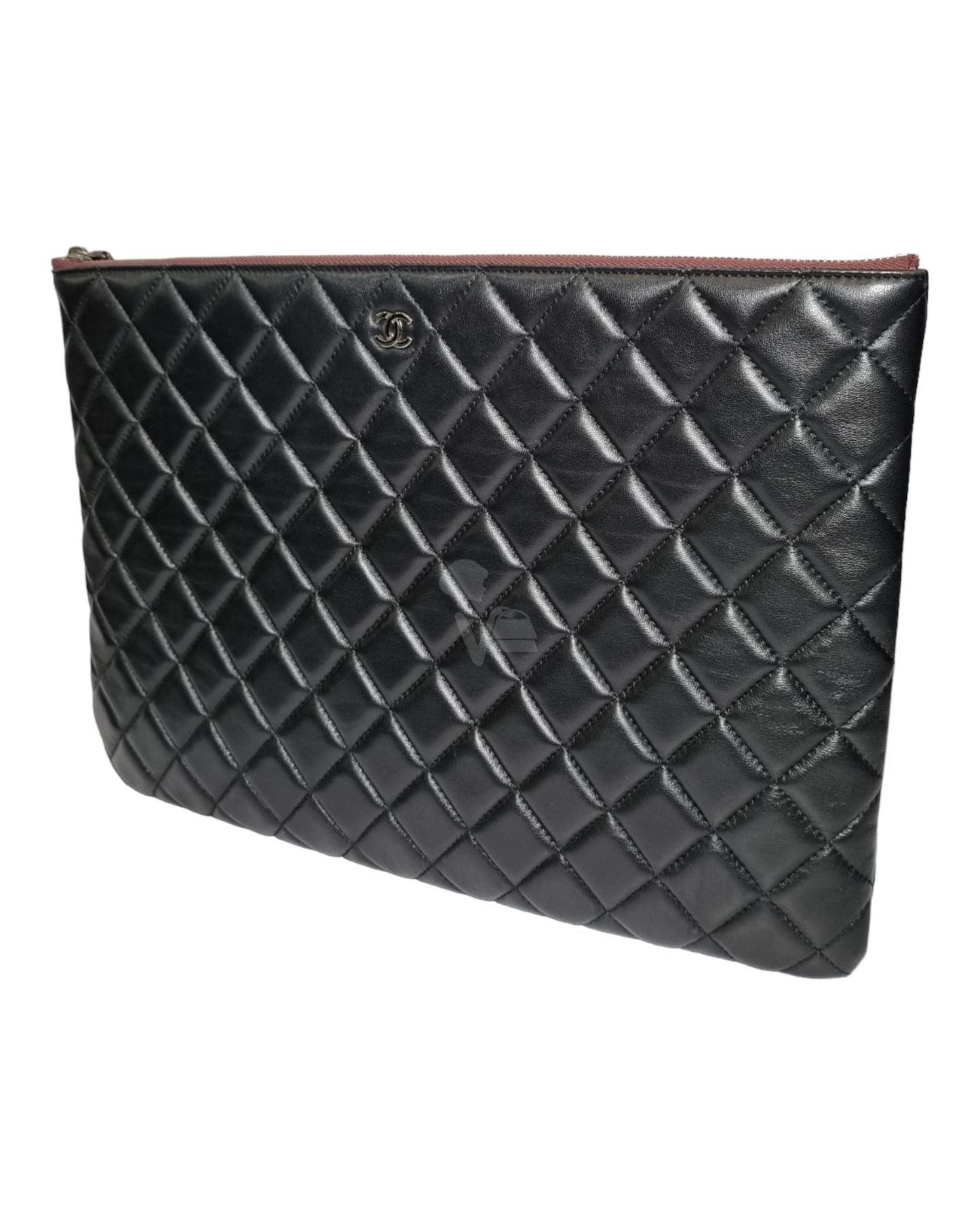 Chanel O Case Black Lambskin #21