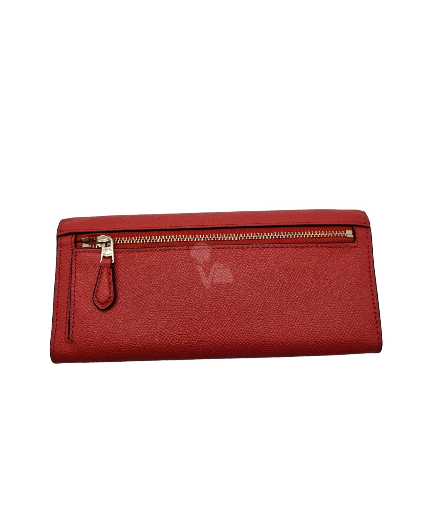 Coach Long Wallet Red Size 19x8