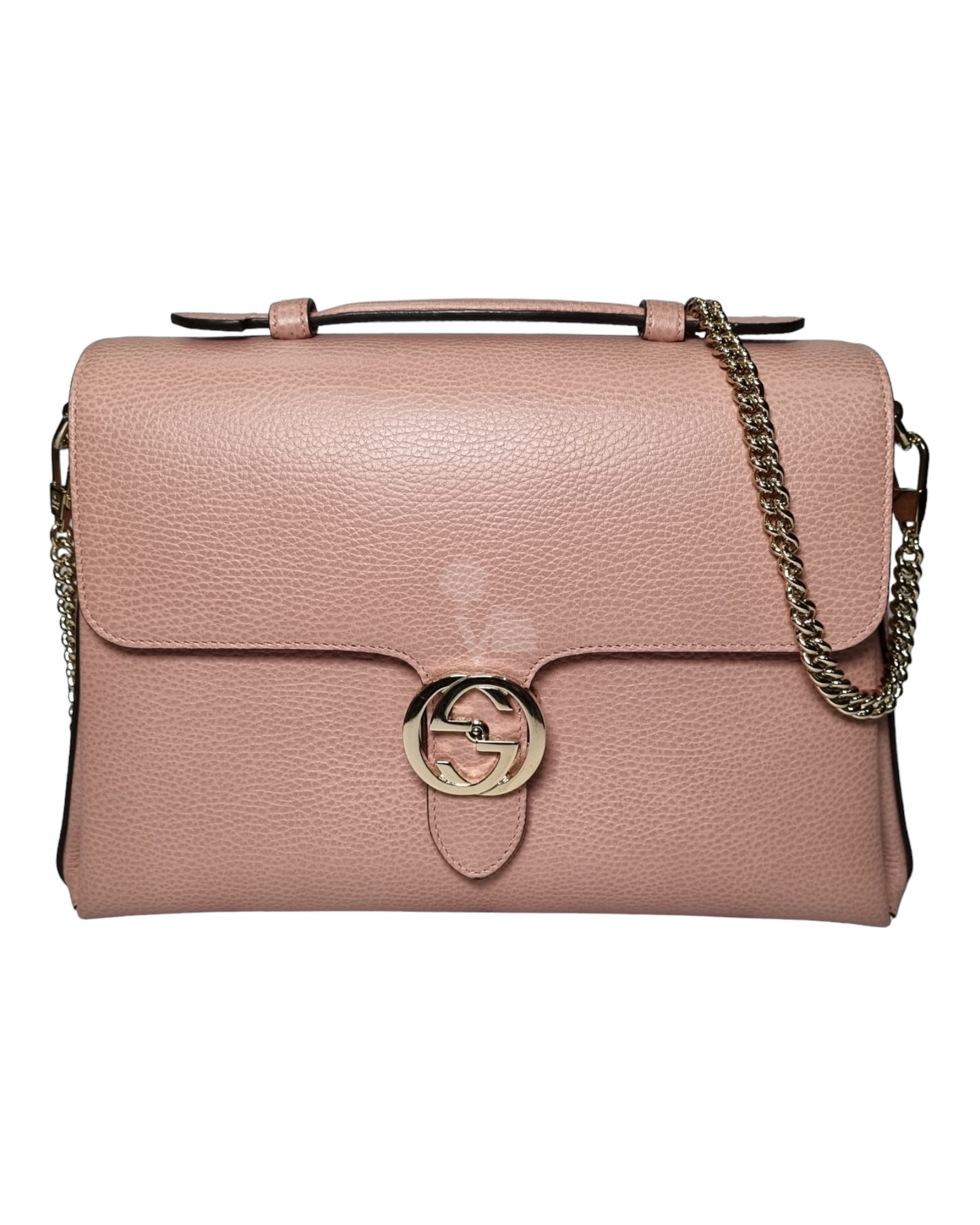 Gucci GG Interlocking Large Top Handle Pink