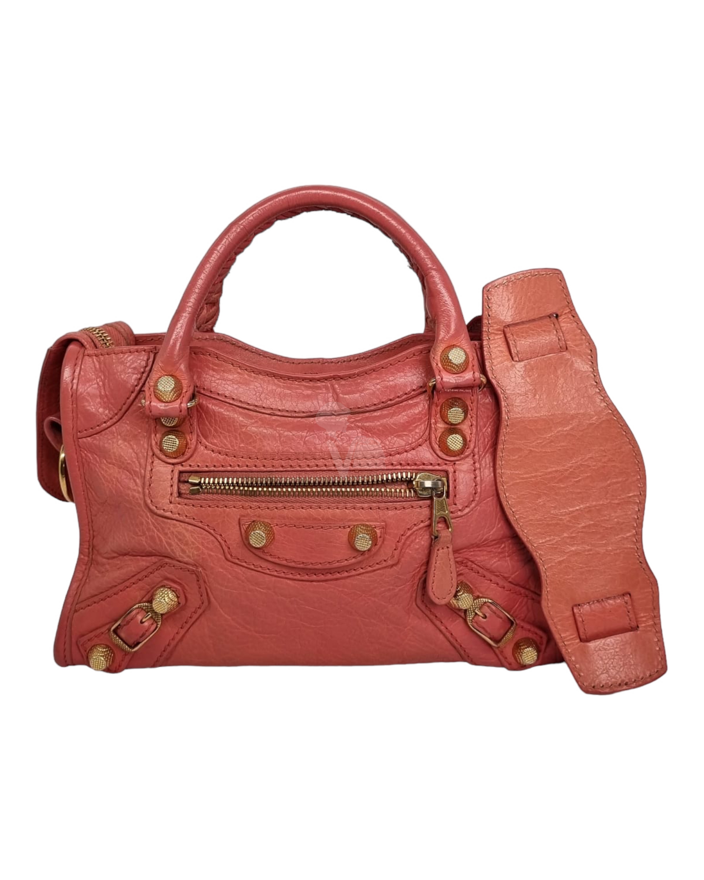 Balenciaga Mini City Rose Azalee GHW 2014