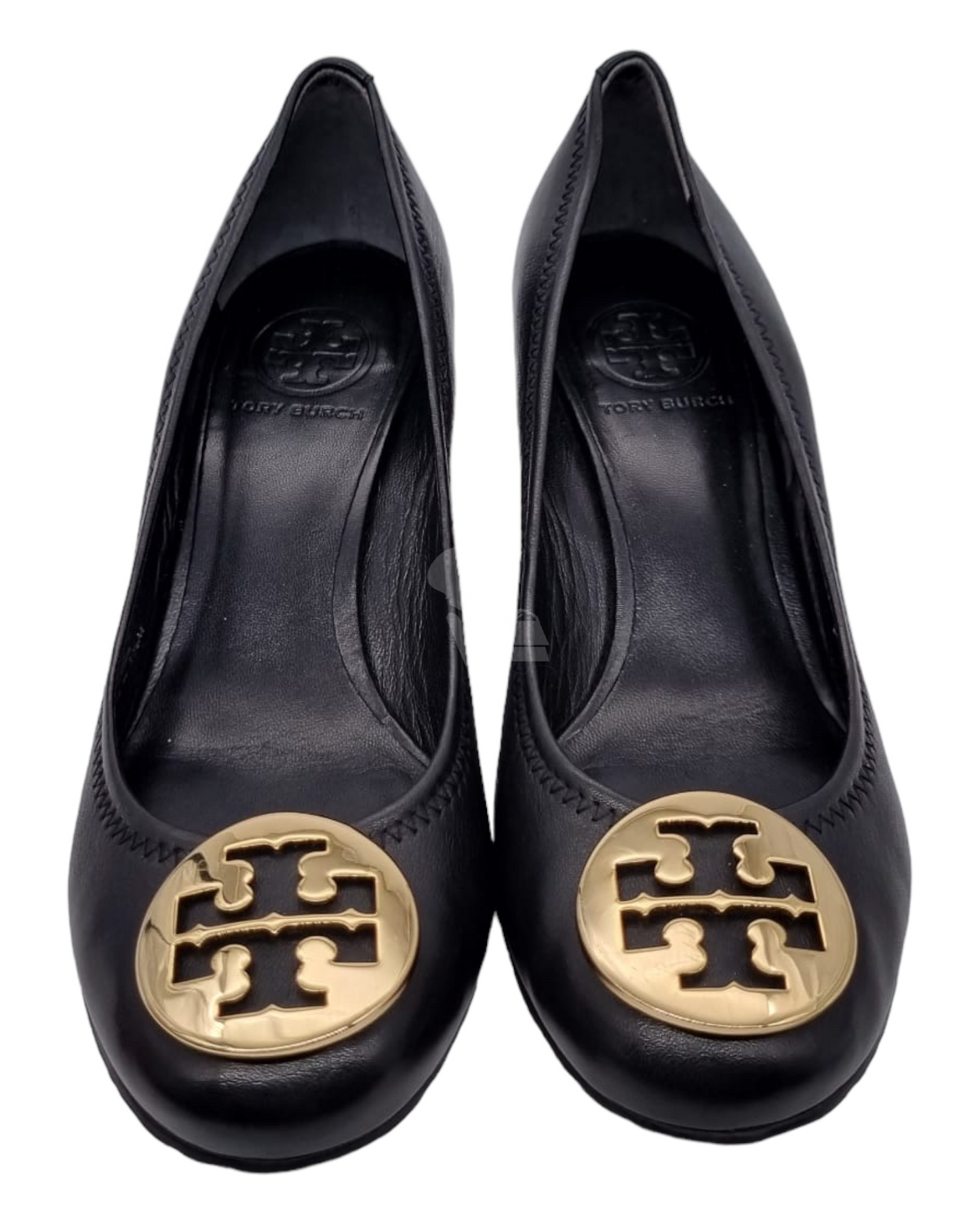 Tory Burch Sally Wedges Mestico Black Size 7,5/24,5