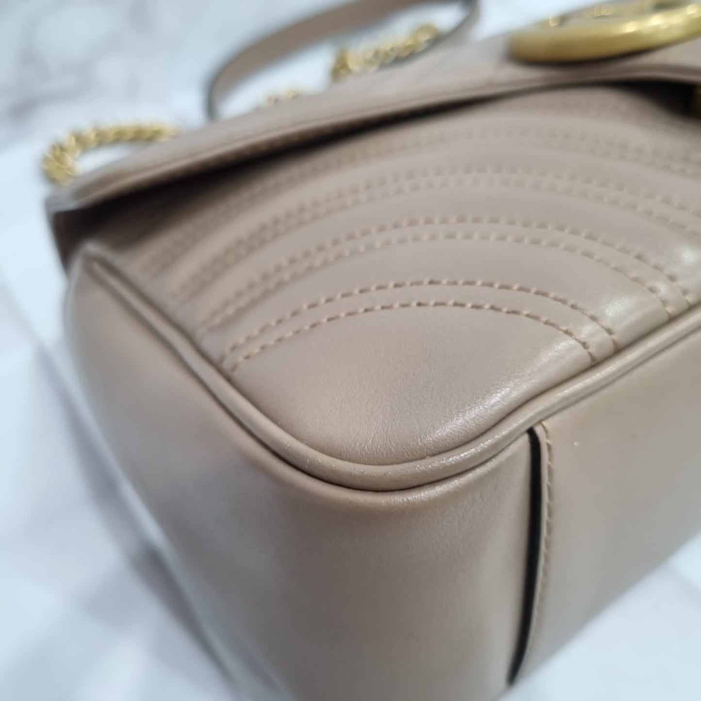 Gucci GG Marmont Small Nude 2022