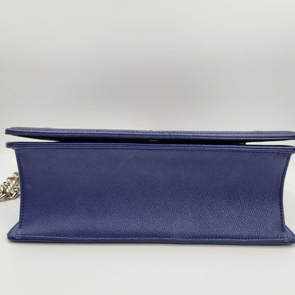 Dior Diorama Medium Grained Dark Blue 2016 Size 25x9x17