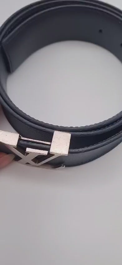 Louis Vuitton Belt Damier Cobalt 2016 P. 107cm