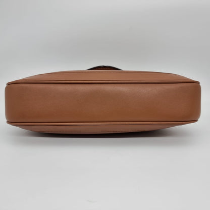 Michael Kors Hally Shoulder Bag Tan Size 29x6x20