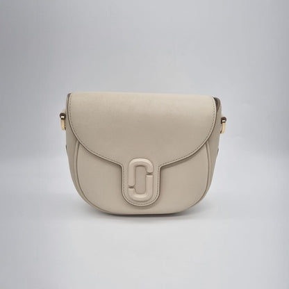 Marc Jacob The J Marc Small Saddle Bag Ivory Size 18x8x16