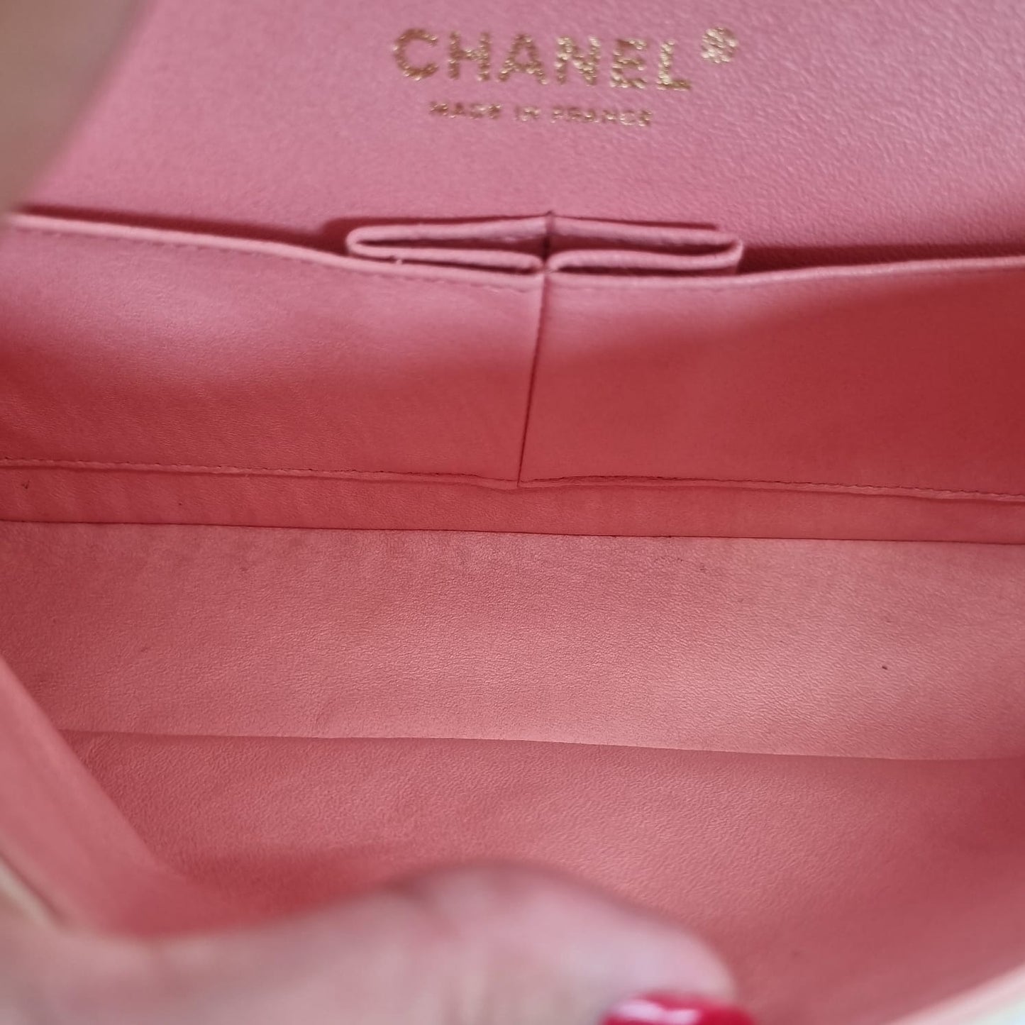 Chanel Classic Medium Pink Ombre GHW #13 Size 25x7x16