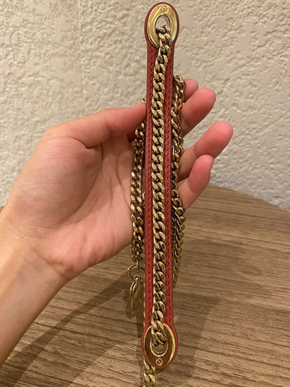 Dior Lady Dior Mini Lambskin Coral SHW 2019 Size 17x8x14