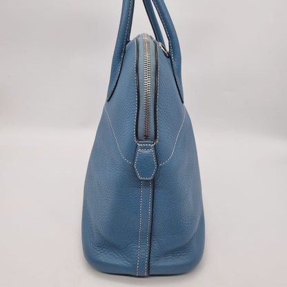 Hermes Bolide 36 Blue Jean #J 2006 Size 36x15x27