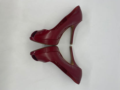 Dior Heels Patent Maroon Size 36,5/23