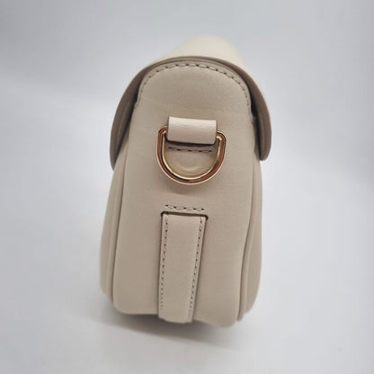 Marc Jacob The J Marc Small Saddle Bag Ivory Size 18x8x16