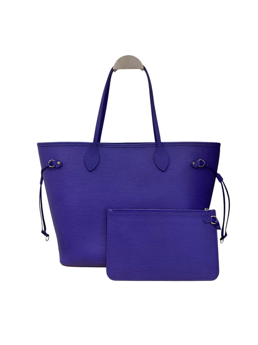 Louis Vuitton Neverfull MM Epi Leather Purple 2013 Size 32x16x30