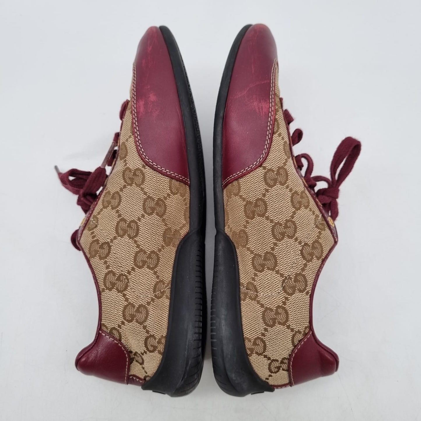 Gucci Sneakers GG Burgundy Size 35/24
