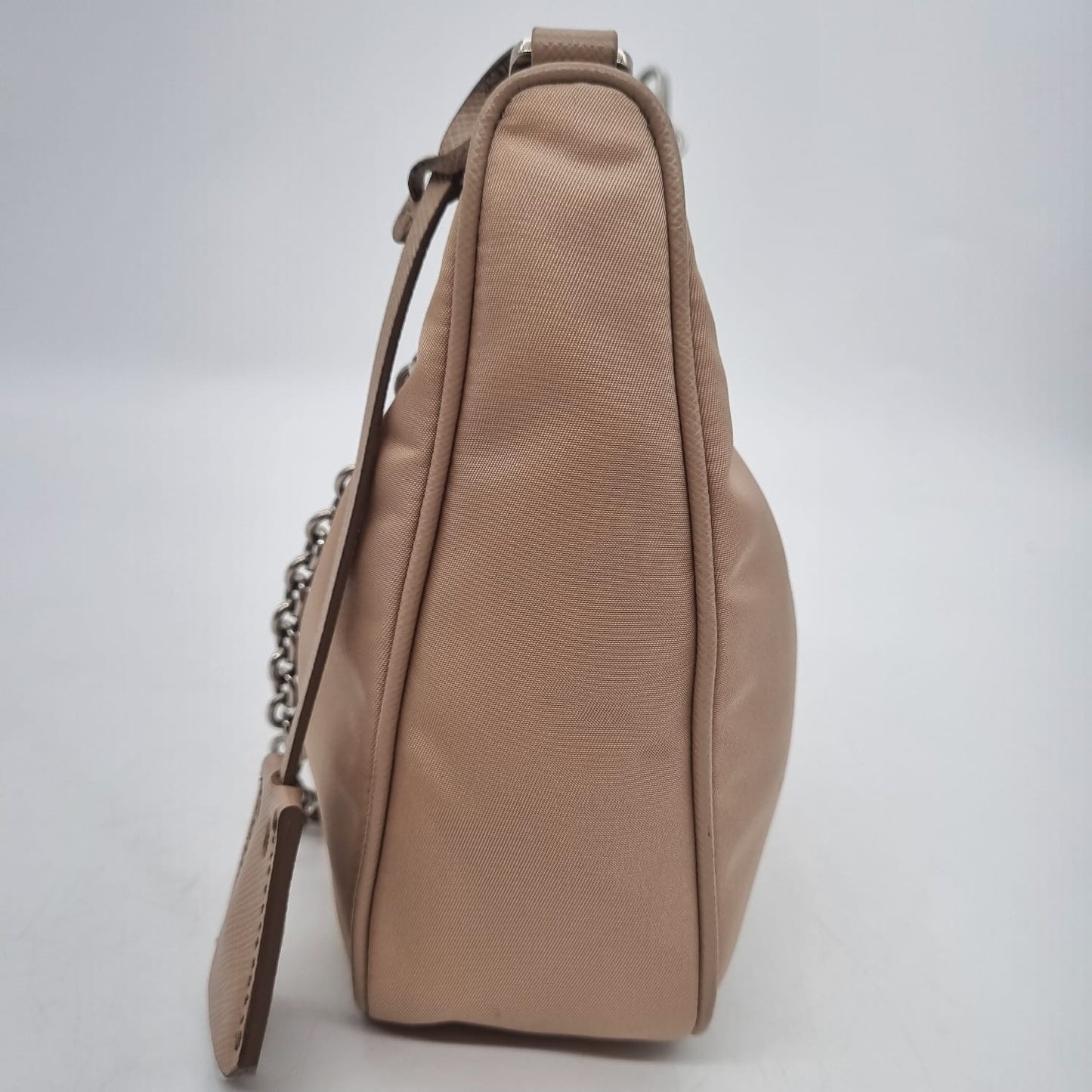 Prada Re Edition Nylon Mini Bag Beige Size 21x6x13