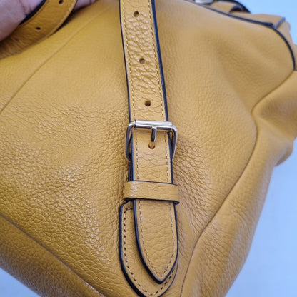 Coach Backpack Leather Yellow Size 30x12x33