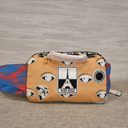 Kenzo Bumbang Nylon Multicolor Size 27x7x17
