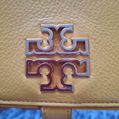 Tory Burch Britten Wallet Yellow Size 18x11