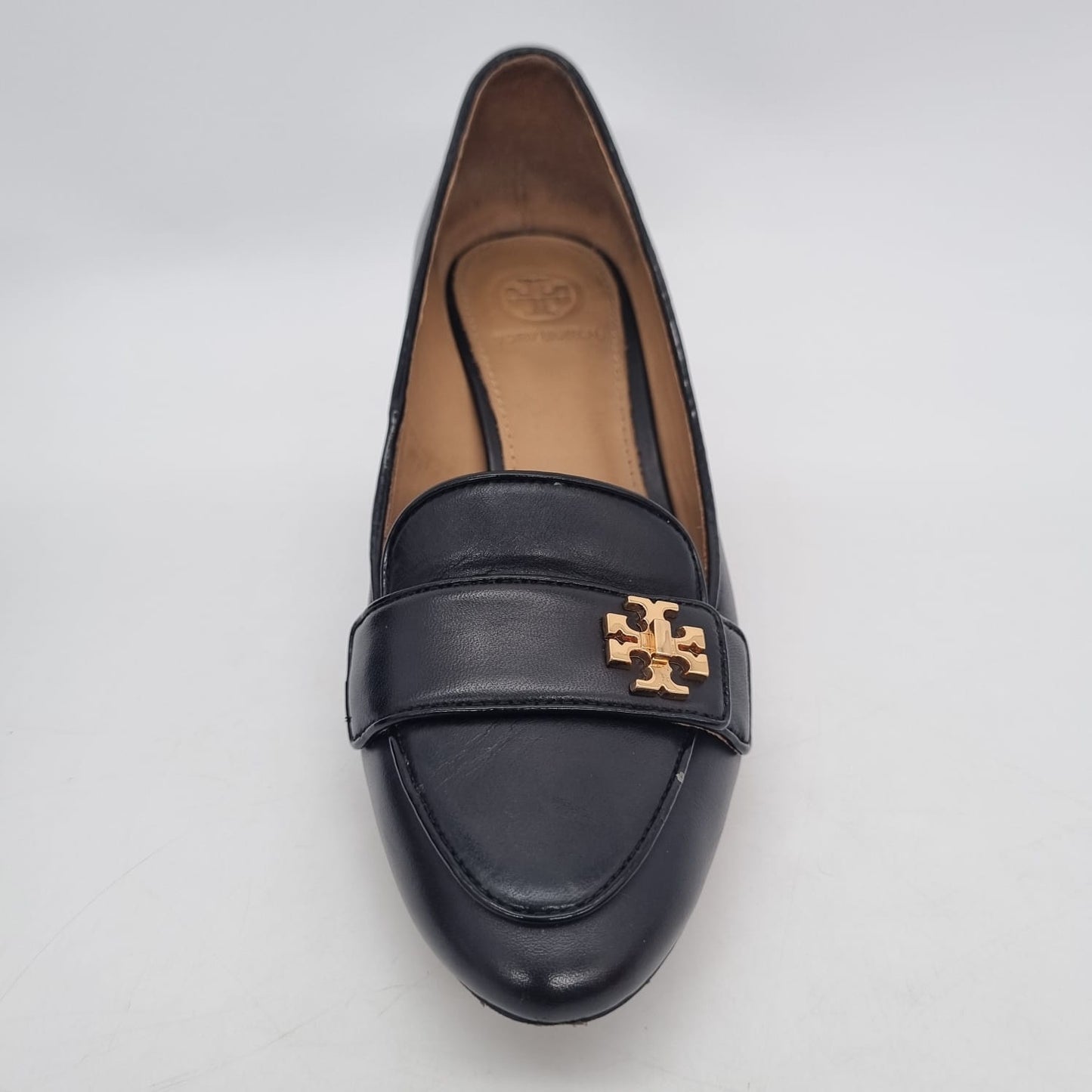 Tory Burch Kira 65mm Leather Pump Black Size 5/22,5