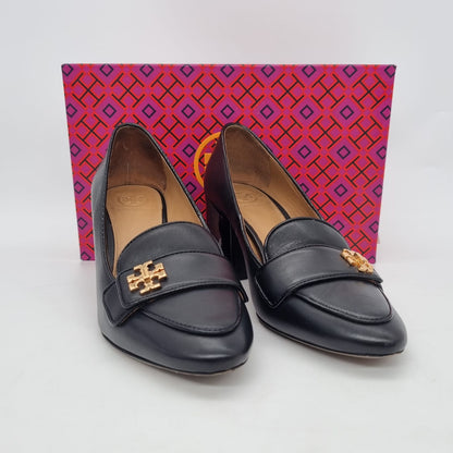 Tory Burch Kira 65mm Leather Pump Black Size 5/22,5