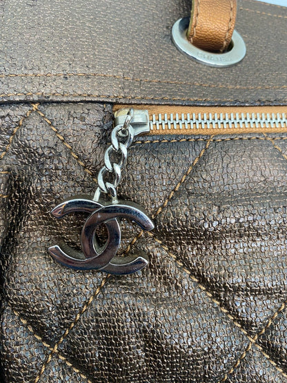 Chanel Biaritz Large Tote Bronze #13 Size 36x15x31