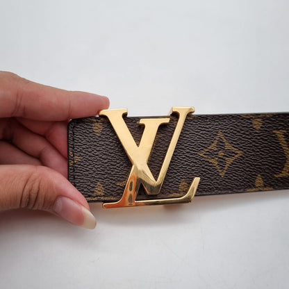 Louis Vuitton Belt Monogram GHW 2013 Size 85