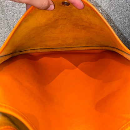 Hermes Evelyne PM Epsom Leather Orange #I Kotak Size 29x8x30