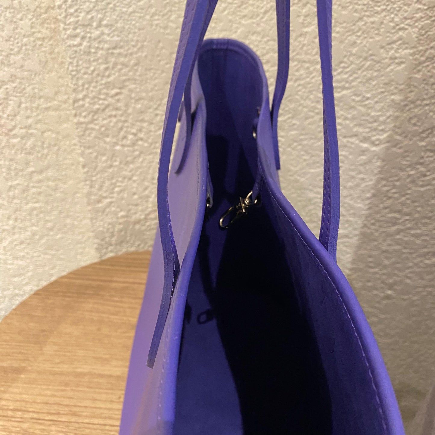 Louis Vuitton Neverfull MM Epi Leather Purple 2013 Size 32x16x30