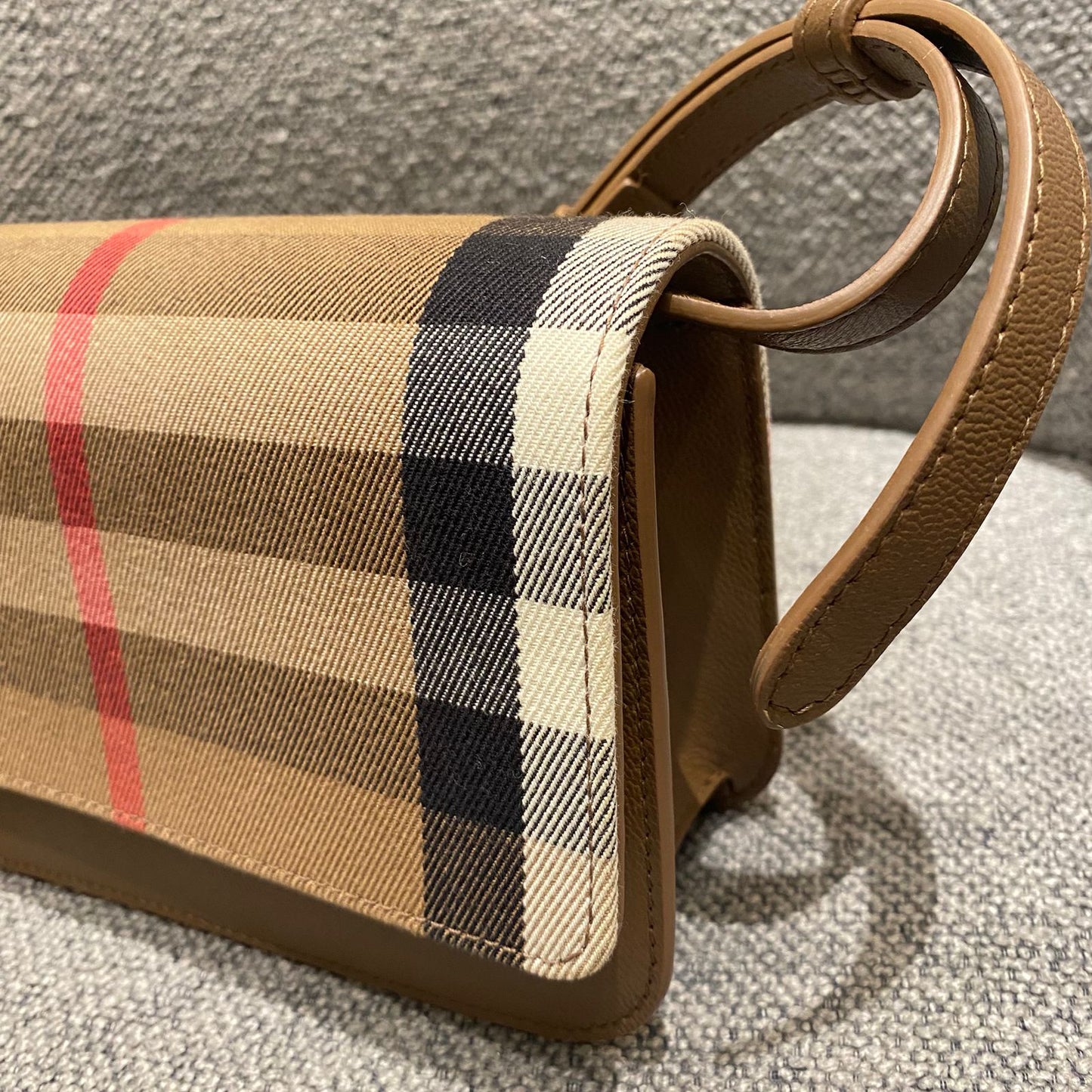 Burberry Madison Mx Crossbody Bag Size 19x7x13