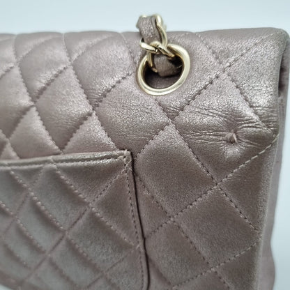 Chanel Classic Medium Rose GHW #19 Size 25x6x16