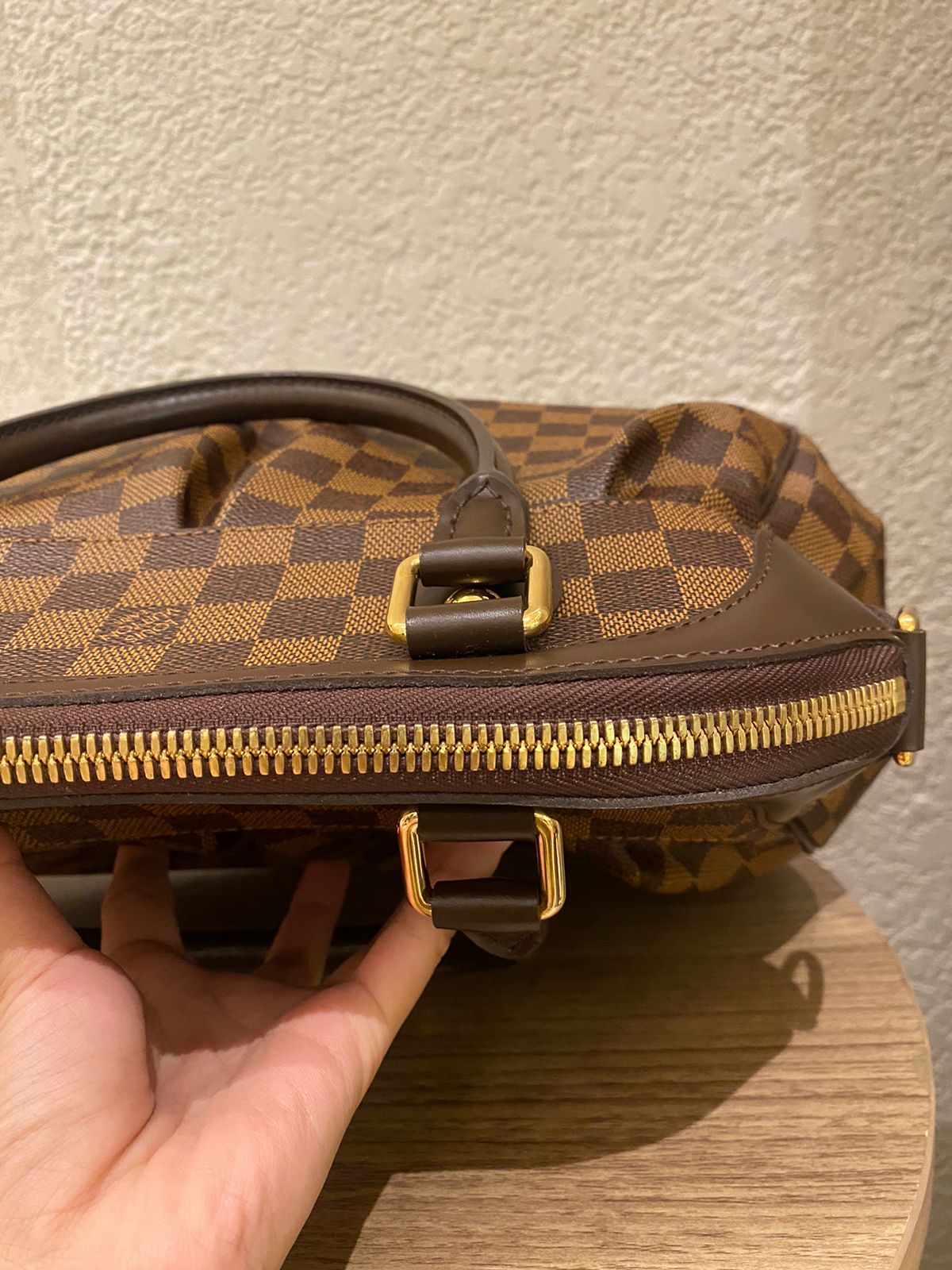 Louis Vuitton Trevi PM Damier Ebene 2012 Size34x15x25