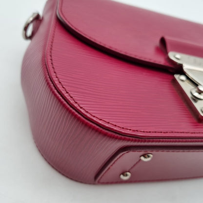 Louis Vuitton Eden Epi Leather Fuschia 2012 SHW Size 18x7x18