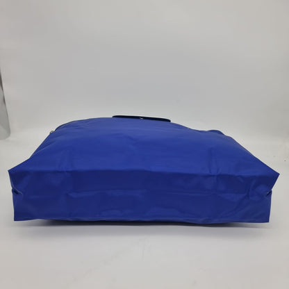 Longchamp Le Pliage Document Bag Blue Size 36x7x27
