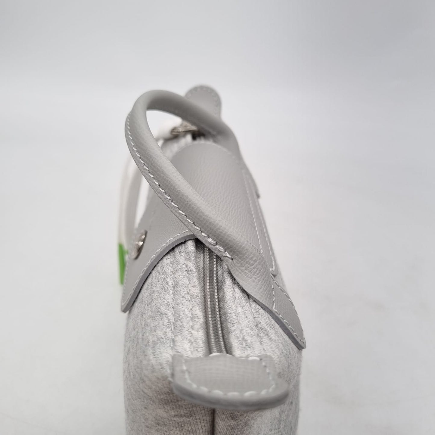 Longchamp Le Pliage XS Jersey University Collection Light Grey Size 16x6x10