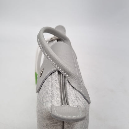 Longchamp Le Pliage XS Jersey University Collection Light Grey Size 16x6x10