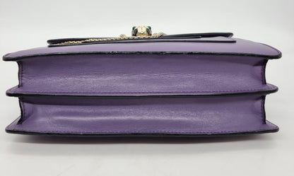 Bvlgari Medium Serpenti Forever Crossbody Bag Purple Size 27x5x20