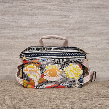 Kenzo Bumbang Nylon Multicolor Size 27x7x17
