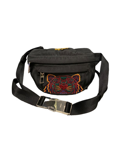 Kenzo Canvas Tiger Bumbag Black Size 29x18x11