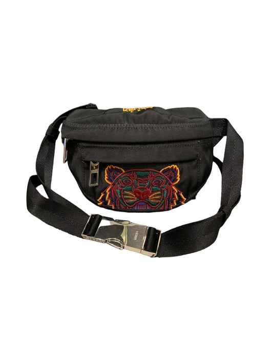 Kenzo Canvas Tiger Bumbag Black Size 29x18x11