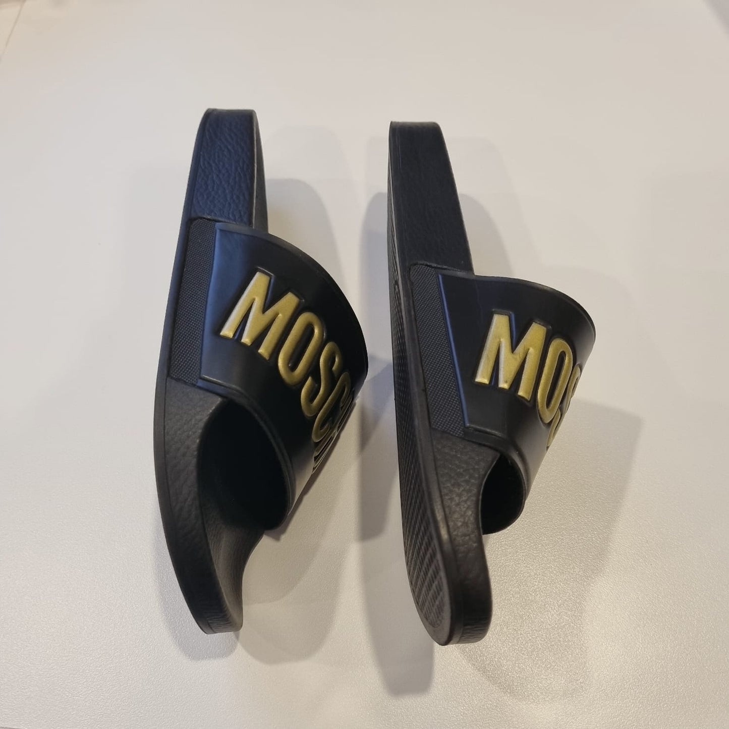 Mochino Sandal Sabot Pool Logo Black Size 37/25